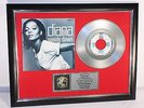 Diana Ross, Upside Down, mit Cover, Platin Record, Schallplatte, Award, gold