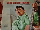 GENE VINCENT ROCKS  and the BLUE CAPS ROLL ORIGINAL US LP