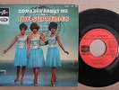 THE SUPREMES COME SEE ABOUTME Rare French EP 60' Soul COLUMBIA EX