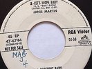 JANIS MARTIN LET'S ELOPE BABY EP OTTO BASH ORIGINAL VG++ RARE ROCKABILLY 45 RCA