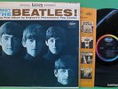 BEATLES: Meet The Beatles 1964 Orig Stereo Black Rainbow Label ST 2047 VG+/VG+
