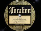 78 RPM -- The Tennessee Tooters, Vocalion 15086, E- Jazz