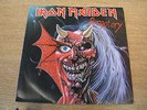 iron maiden purgatory original 1981 uk emi  label vinyl 7 inch  emi 5184   ex