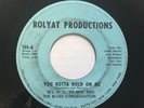 REV. O.C. TOLBERT   You Gotta Hold On Me / Hard Times    Rolyat 45 funk soul