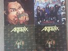 Anthrax Lp Lot 4 Records Fistfull Of Metal, Im The Man, Among The Living