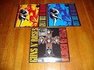 GUNS N' ROSES VINYL BUNDLE- APPETITE FOR DESTRUCTION/USE YOUR ILLUSION 1 & 2