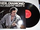 Neil Diamond Signed Autographed Hot August Night II LP Clean Record
