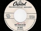 RARE DOO WOP/POPCORN-NOTES-CAPITOL 3332-DON'T LEAVE ME NOW/CHA JEZEBEL