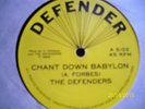 DEFENDERS CHANT DOWN BABYLON MP3 CLIP TUFF ROOTS