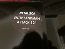 METALLICA  ENTER SANDMAN  VINYL 12