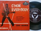 Eddie Cochran - C'mon Everybody. Rare 1858 Tri-centre 7