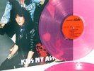 KISS - Kiss My Ass - Live 2 LP Cosmos Stiletto Clear Pink Vinyl - RARE
