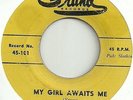 The Castelles - Grand 101 - My Girl Awaits Me / Sweetness ( Rigid Disc )
