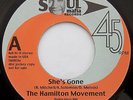 HAMILTON MOVEMENT - She's Gone/NAT HALL - Why I Want To Know - 45 NORTHERN SOUL