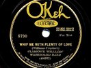 CLARENCE WILLIAMS WASHBOARD BAND on 1930 Okeh 8790 - Whip Me With Plenty of Love