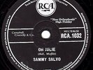 VERY RARE SAMMY SALVO DOUBLE A SIDE 78 