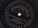 78 RPM - Carter Family - M. W. M-7149 - Meet Me by the Moonlight, Alone