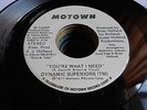 Dynamic Superiors 70s SOUL MOTOWN 45 You're What I Need Mono / Stereo Versions