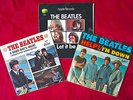 The Beatles-A Hard Day's Night, Help & Let It Be 45RPM Records w/ Pic Sleeves