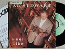 AL STEWART, FEEL LIKE (PDI 1993) RARE SINGLE PROMO SPAIN + INFO FAMOUS LAST WORD
