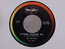 The Beatles Correct Spelling Please Please Me Ask Me Why Oval Vee Jay 498 45 VJ