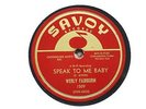 ROCKABILLY MINT-  78 - WERLY FAIRBURN - SPEAK TO ME BABY / MY HEART'S ON FIRE