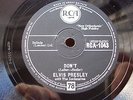 ELVIS PRESLEY 78 RPM DON'T / I BEG OF YOU  RCA 1043 EX