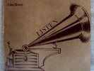 ALAN BROWN - Listen 1970 - PROG PSYCH ROCK Rare OZ Island PINK LP