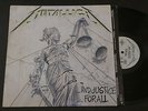 Metallica And Justice for All with Inner Sleeve  Vg + Ex 1988 LP Record VERH 61