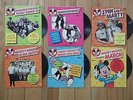 Disney's MICKEY MOUSE CLUB Entire Complete Set 45rpm 1975 (6) Records Mint