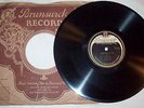 NICK LUCAS (GUITAR) 1ST RECORD / BRUNSWICK 2536 Pickin' / Teasing Those Frets