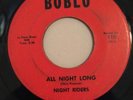 NIGHT RIDERS   ALL NIGHT LONG / DON'T SAY   BOBLO 110   Rare Orig. Garage 45
