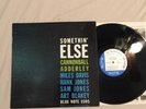 CANNONBALL ADDERLEY   SOMETHIN' ELSE LP   BLUE NOTE BLP-1595   MONO EAR DG RVG
