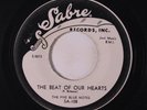 FIVE BLUE NOTES: The Beat Of Our Hearts / You Gotta Go Baby 45 (repro) rare Voc