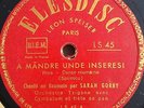 roumanian romania 78 RPM-sarah gorby-a mandre unde inseresi-elesdisc france NM