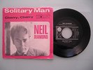 Neil Diamond - Solitary Man / Cherry, Cherry, D 1966, 7'' (Single), Vinyl: vg++