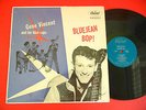 Rockabilly LP GENE VINCENT—BLUE CAPS Bluejean Bop CAPITOL 764 Turquoise VG Orig