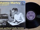 Johanna Martzy / Jean Antonietti   Franck // Ravel   Coup d Archet 001   MONO