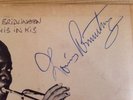 Signed Louis Armstrong Jazz Classics Uk Lp, Record Ace Of Hearts