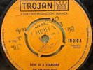 TREASURE BOYS LOVE IS A TREASURE ORIGINAL UK TROJAN 45 CLIP