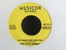 PORGY AND THE MONARCHS MY JEART CRIES FOR YOU MUSICOR MU-1221-A DEMO 2nd ISSUE