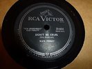 ELVIS PRESLEY HOUND DOG  DON'T BE CRUEL 78 RPM
