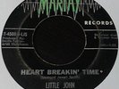 RARE NORTHERN SOUL R&B 45 - LITTLE JOHN - HEART BREAKIN' TIME - MARTAY - LISTEN
