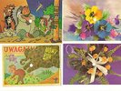 THE B-52'S POLISH POSTCARD RECORDS 45RPM..RARE ITEMS 4 ITEMS