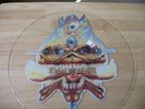 Iron Maiden The Prisoner picture disc record uncut shape rare the clairvoyant