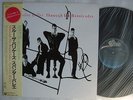PROMO LABEL WITH PROMO SHEET / SPANDAU BALLET THROUGH THE BARRICADES / WITH OBI