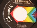 BARBARA ACKLIN-AM I THE SAME GIRL /BE BY MY SIDE-NORTHERN  on BRUNSWICK