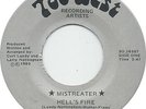 RARE CLEVELAND HEAVY METAL 45 - MISTREATER -