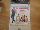 BOND Soundtrack LPs- Majesty's Secret Service, Thunderball & You Only Live Twice