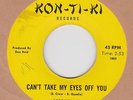 RARE SOUL POPCORN GEORGIE DEE – CAN´T TAKE MY EYES OFF YOU on KON-TI-KI